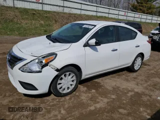 2019 Nissan Versa SV with VIN 3N1CN7AP0KL851937, listed as a Copart auction lot 54154575 with 67,344 mi miles and Salvage title. Bid and sale history available at DreamBid. Image 1.