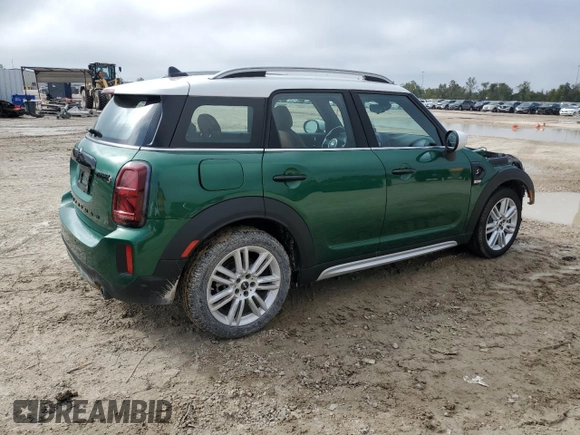 2024 MINI Countryman Cooper S with VIN WMZ53BR06R3S08133, listed as a Copart auction lot 80255164 with 6,035 mi miles and Salvage Title. Bid and sale history available at carsss.com. Image 3.