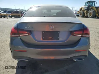 2020 Mercedes-Benz A 220 with VIN W1K3G4EB2LJ235062, listed as a Copart auction lot 41996965 with 36,675 mi miles and Salvage Title. Bid and sale history available at DreamBid. Image 6.