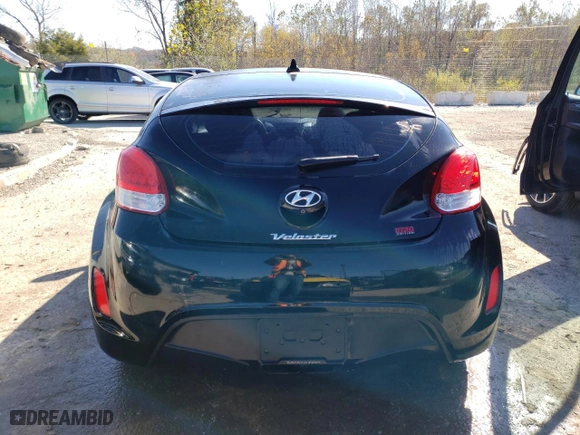 2014 Hyundai Veloster with VIN KMHTC6AD3EU214565, listed as a Copart auction lot 74543553 with 116,050 mi miles and Salvage Title. Bid and sale history available at carsss.com. Image 6.