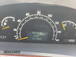2004 Mercedes-Benz S-Class 4.3L with VIN WDBNG83JX4A423297, listed as a Copart auction lot 71745934 with 171,960 mi miles and Salvage Title. Bid and sale history available at carsss.com. Image 9.