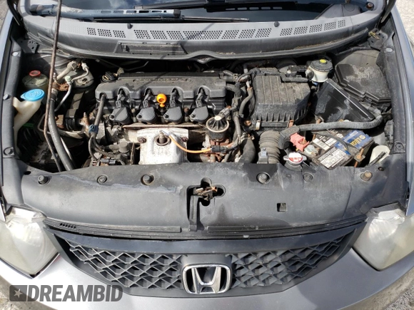 2009 Honda Civic Cpe LX with VIN 2HGFG126X9H530449, listed as a Copart auction lot 50027645 with 170,016 mi miles and Clean Title. Bid and sale history available at carsss.com. Image 11.