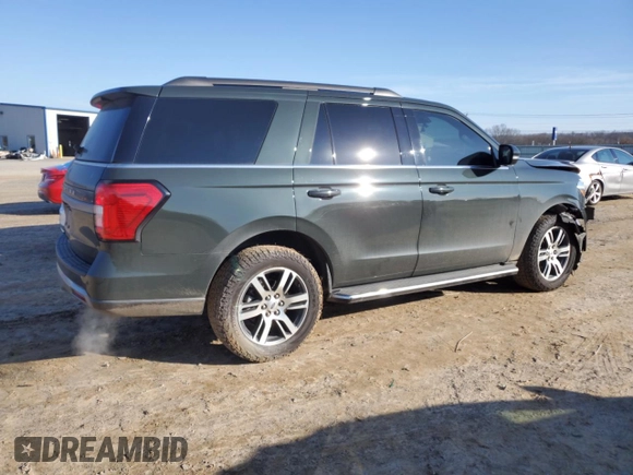 2022 Ford Expedition XLT with VIN 1FMJU1HT9NEA45800, listed as a Copart auction lot 44788905 with 56,953 mi miles and Salvage Title. Bid and sale history available at carsss.com. Image 3.
