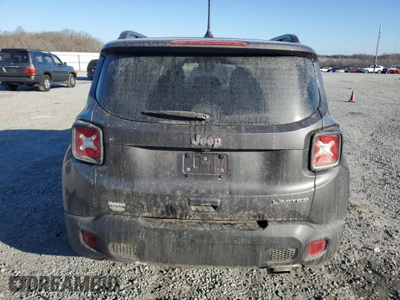 2019 Jeep Renegade Limited with VIN ZACNJAD14KPK28198, listed as a Copart auction lot 88867705 with 71,649 mi miles and Salvage Title. Bid and sale history available at DreamBid. Image 6.