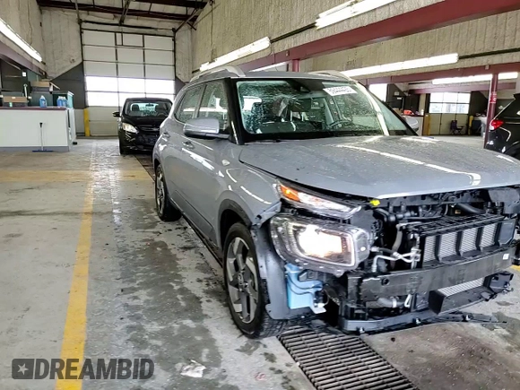 2022 Hyundai Venue SEL with VIN KMHRC8A30NU201379, listed as a Copart auction lot 59444425 with 18,506 mi miles and Salvage title. Bid and sale history available at DreamBid. Image 15.