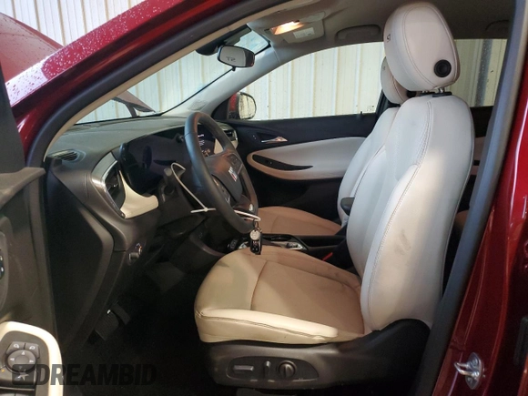 2025 Buick Encore GX Sport Touring with VIN KL4AMESL1SB053935, listed as a Copart auction lot 63079715 with 3,547 mi miles and Salvage title. Bid and sale history available at DreamBid. Image 7.