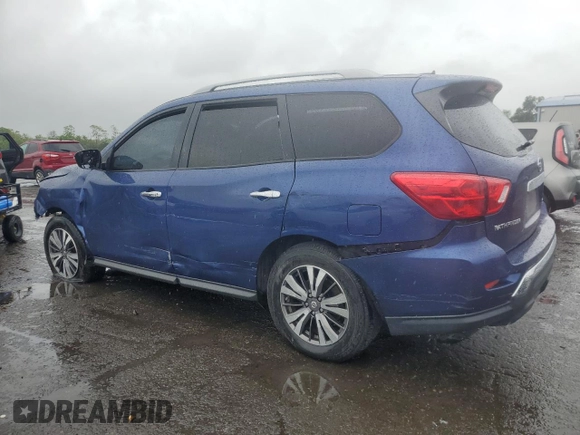 2017 Nissan Pathfinder S z VIN 5N1DR2MM1HC694901, wystawiony jako Copart lot #57759875 z przebiegiem 124 413 mil mil oraz Szkoda całkowita • Salvage title. Historia ofert i sprzedaży dostępna na DreamBid. Obrazek 2.