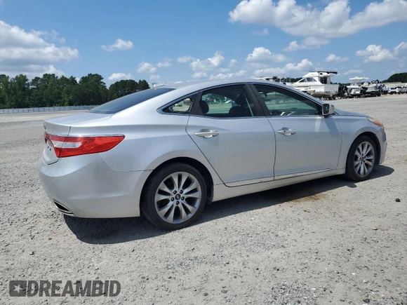 2014 Hyundai Azera with VIN KMHFG4JG2EA352390, listed as a Copart auction lot 63272665 with 158,667 mi miles and Clean title. Bid and sale history available at DreamBid. Image 3.