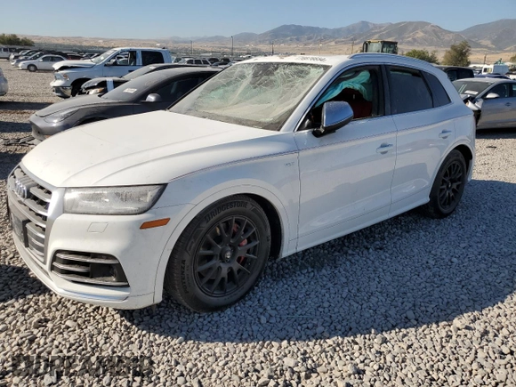 2018 Audi SQ5 Prestige with VIN WA1C4AFY5J2101541, listed as a Copart auction lot 70876654 with Not Provided miles and Salvage Title. Bid and sale history available at DreamBid. Image 1.