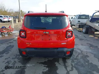 2017 Jeep Renegade Altitude with VIN ZACCJBBB7HPF99635, listed as a IAAI auction lot 41722246 with 64,749 mi miles and . Bid and sale history available at DreamBid. Image 16.