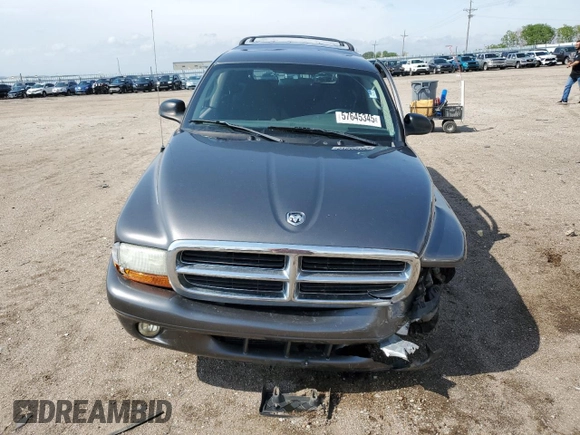 2003 Dodge Durango SLT with VIN 1D4HS48N43F577185, listed as a Copart auction lot 57645345 with Not provided miles and Salvage title. Bid and sale history available at DreamBid. Image 5.