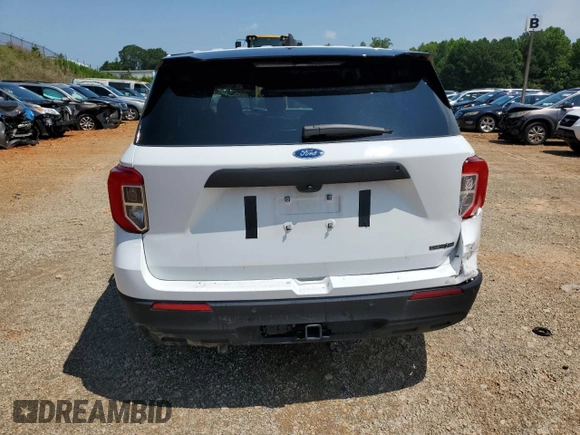 2023 Ford Explorer with VIN 1FM5K8AC8PGB98623, listed as a Copart auction lot 62146885 with 3,128 mi miles and Salvage title. Bid and sale history available at DreamBid. Image 6.