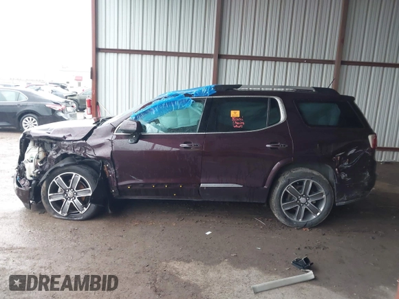 2018 GMC Acadia Denali with VIN 1GKKNPLS6JZ121620, listed as a IAAI auction lot 42123567 with Not provided miles and . Bid and sale history available at DreamBid. Image 14.
