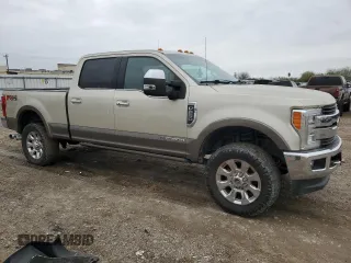 2018 Ford Super Duty F-250 SRW XL with VIN 1FT7W2BT2JEC86857, listed as a Copart auction lot 43002635 with 91,984 mi miles and Salvage Title. Bid and sale history available at carsss.com. Image 4.