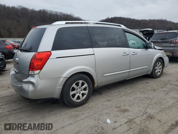 2009 Nissan Quest S with VIN 5N1BV28U99N106407, listed as a Copart auction lot 82570734 with 140,772 mi miles and Salvage Title. Bid and sale history available at carsss.com. Image 3.