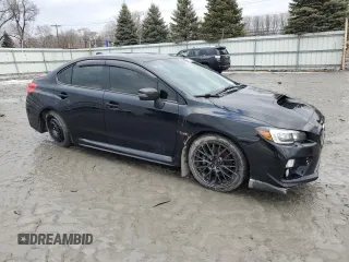 2016 Subaru WRX STI with VIN JF1VA2M61G9834190, listed as a Copart auction lot 46001215 with 140,473 mi miles and Salvage title. Bid and sale history available at DreamBid. Image 4.