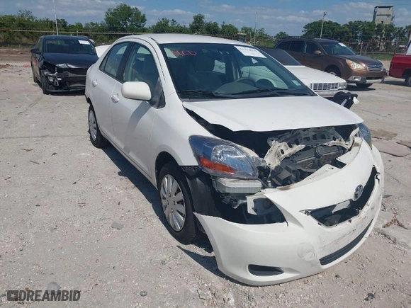 2010 Toyota Yaris with VIN JTDBT4K37A1361638, listed as a IAAI auction lot 41918610 with 155,267 mi miles. Bid and sale history available at carsss.com. Image 6.