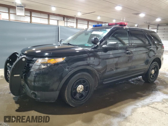 2015 Ford Utility Police Interceptor with VIN 1FM5K8AR6FGC26969, listed as a Copart auction lot 44251065 with 188,521 mi miles and Clean Title. Bid and sale history available at carsss.com. Image 1.