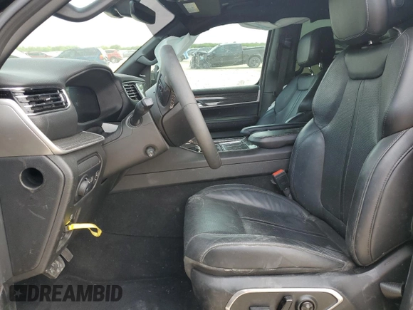 2022 Jeep Wagoneer Series II with VIN 1C4SJUBT1NS147394, listed as a Copart auction lot 53408105 with 39,214 mi miles and Salvage title. Bid and sale history available at DreamBid. Image 7.