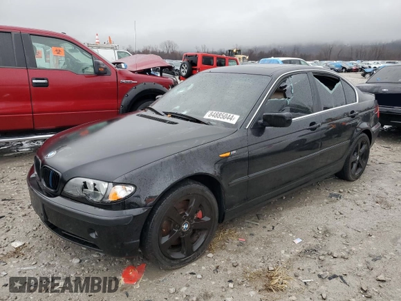 2005 BMW 3 Series 330xi with VIN WBAEW53465PN39279, listed as a Copart auction lot 84885044 with 194,282 mi miles and Salvage Title. Bid and sale history available at DreamBid. Image 1.