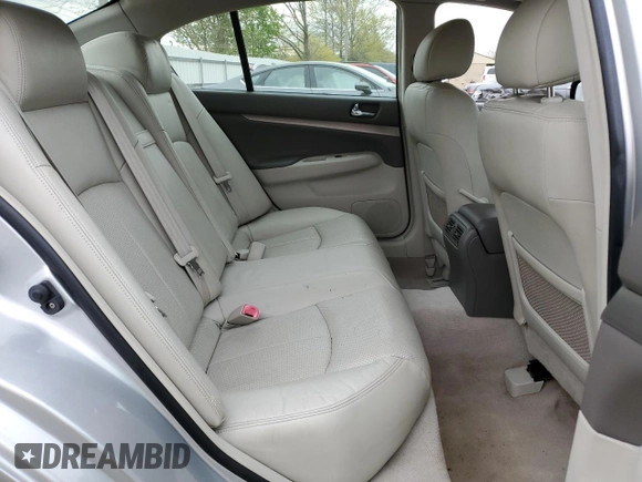 2011 Infiniti G25 Journey z VIN JN1DV6AP0BM600582, wystawiony jako Copart lot #53745935 z przebiegiem 101 321 mil mil oraz Szkoda całkowita • Salvage title. Historia ofert i sprzedaży dostępna na DreamBid. Obrazek 10.