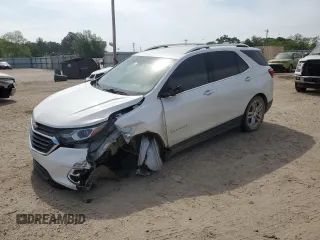 2019 Chevrolet Equinox Premier z VIN 2GNAXPEX1K6228203, wystawiony jako Copart lot #53988755 z przebiegiem 142 915 mil mil oraz Szkoda całkowita • Salvage title. Historia ofert i sprzedaży dostępna na DreamBid. Obrazek 1.