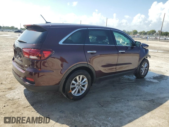 2020 Kia Sorento LX with VIN 5XYPG4A3XLG701329, listed as a Copart auction lot 50432765 with 96,758 mi miles and Non Repairable. Bid and sale history available at carsss.com. Image 3.