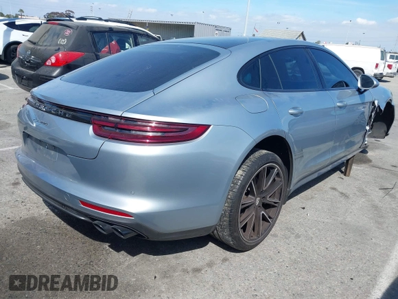 2019 Porsche Panamera with VIN WP0AA2A76KL100470, listed as a IAAI auction lot 41871436 with 48,650 mi miles and . Bid and sale history available at DreamBid. Image 4.