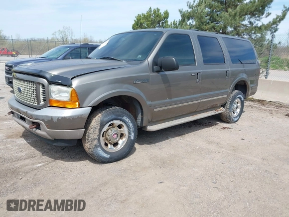2003 Ford Excursion Limited z VIN 1FMNU43S43ED25493, wystawiony jako IAAI lot #42203333 z przebiegiem Nie podano mil oraz . Historia ofert i sprzedaży dostępna na DreamBid. Obrazek 2.