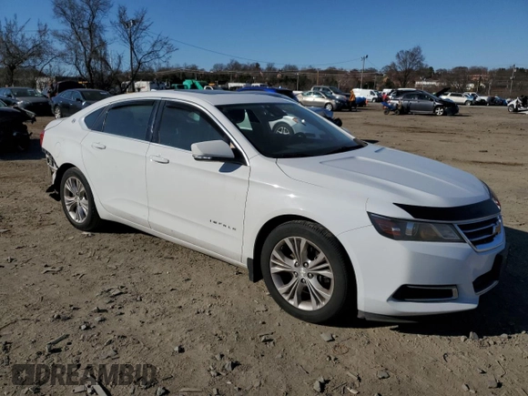 2014 Chevrolet Impala LT with VIN 1G1125S30EU168457, listed as a Copart auction lot 48887085 with 95,124 mi miles and Salvage Title. Bid and sale history available at DreamBid. Image 4.