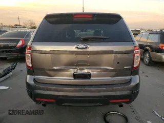 2015 Ford Utility Police Interceptor with VIN 1FM5K8AR5FGC08706, listed as a Copart auction lot 81642424 with 78,111 mi miles and Salvage Title. Bid and sale history available at carsss.com. Image 6.