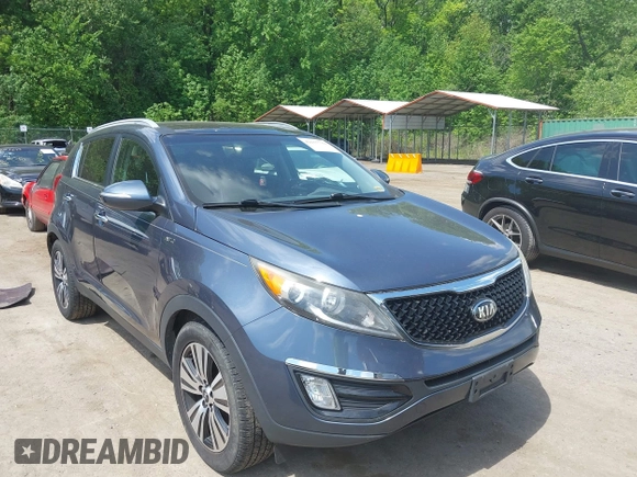 2016 Kia Sportage EX z VIN KNDPCCAC0G7832486, wystawiony jako IAAI lot #42157732 z przebiegiem 170 590 mil mil oraz . Historia ofert i sprzedaży dostępna na DreamBid. Obrazek 6.