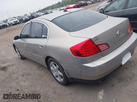 2003 Infiniti G35 with VIN JNKCV51E63M327729, listed as a IAAI auction lot 41970704 with 153,240 mi miles and . Bid and sale history available at DreamBid. Image 3.