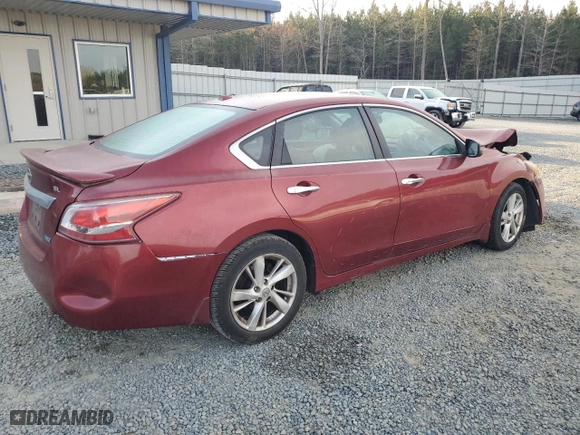 2013 Nissan Altima 2.5 SL with VIN 1N4AL3AP7DC140470, listed as a Copart auction lot 51009095 with 216,328 mi miles and Salvage Title. Bid and sale history available at carsss.com. Image 3.