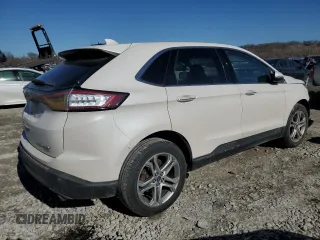 2016 Ford Edge Titanium with VIN 2FMPK3K95GBB13422, listed as a Copart auction lot 47021675 with 127,458 mi miles and Salvage Title. Bid and sale history available at carsss.com. Image 3.