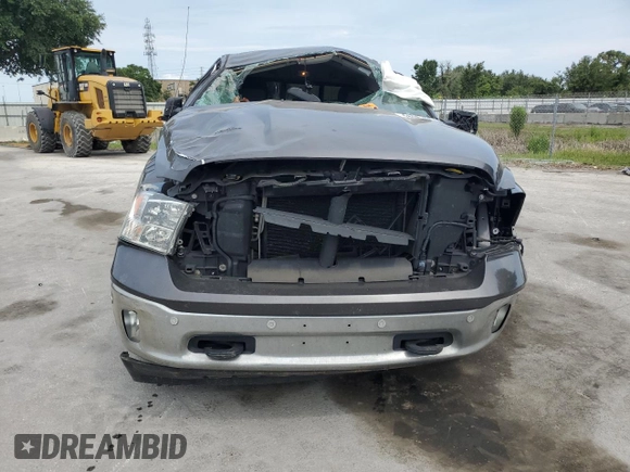 2018 Ram 1500 Big Horn with VIN 1C6RR7GT6JS242133, listed as a Copart auction lot 58083915 with Not provided miles and Salvage title. Bid and sale history available at DreamBid. Image 5.