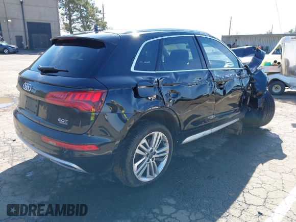 2018 Audi Q5 Prestige z VIN WA1CNAFY3J2078029, wystawiony jako IAAI lot #41822564 z przebiegiem 80 690 mil mil oraz . Historia ofert i sprzedaży dostępna na DreamBid. Obrazek 4.