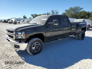 2011 Chevrolet Silverado 3500HD DRW LTZ with VIN 1GC4K1C86BF158474, listed as a Copart auction lot 81542874 with 210,488 mi miles and Salvage Title. Bid and sale history available at carsss.com. Image 1.