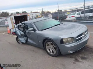 2007 Dodge Charger R/T with VIN 2B3KA53H97H890980, listed as a IAAI auction lot 41208643 with 225,898 mi miles. Bid and sale history available at carsss.com. Image 1.