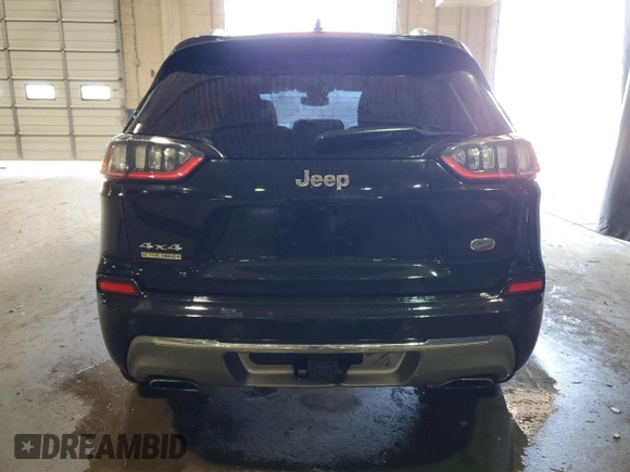 2019 Jeep Cherokee Overland with VIN 1C4PJMJN3KD191597, listed as a Copart auction lot 53457865 with 34,877 mi miles and Clean title. Bid and sale history available at DreamBid. Image 6.