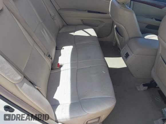 2012 Toyota Avalon with VIN 4T1BK3DB3CU472153, listed as a IAAI auction lot 41888530 with 186,406 mi miles. Bid and sale history available at carsss.com. Image 8.