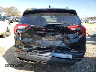 2024 GMC Terrain SLT with VIN 3GKALVEG5RL276774, listed as a Copart auction lot 50169455 with 10,409 mi miles and Salvage title. Bid and sale history available at DreamBid. Image 6.