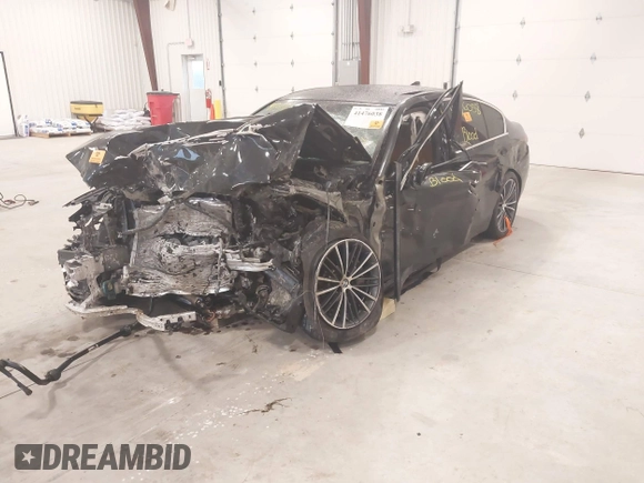 2022 BMW 5 Series 540i xDrive with VIN WBA73BJ09NWX56346, listed as a IAAI auction lot 41476038 with Not provided miles and . Bid and sale history available at DreamBid. Image 2.