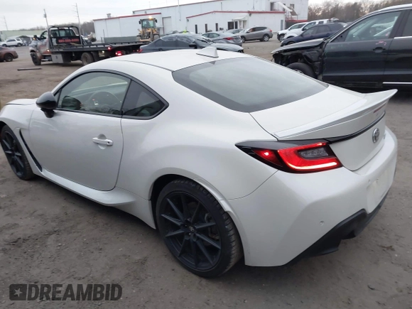 2023 Toyota GR86 Premium with VIN JF1ZNBF12P8755706, listed as a IAAI auction lot 41015666 with 14,250 mi miles. Bid and sale history available at carsss.com. Image 3.