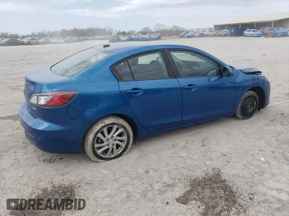2012 Mazda 3 i Grand Touring with VIN JM1BL1W83C1523756, listed as a Copart auction lot 50789565 with 156,853 mi miles and Clean Title. Bid and sale history available at DreamBid. Image 3.
