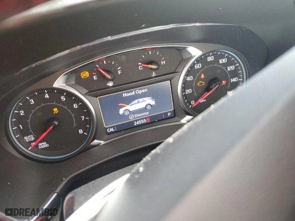 2024 Chevrolet Equinox RS with VIN 3GNAXMEG9RL114096, listed as a Copart auction lot 46322925 with 24,555 mi miles and Salvage Title. Bid and sale history available at carsss.com. Image 9.