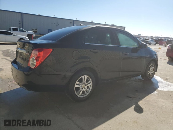 2013 Chevrolet Sonic LT with VIN 1G1JC5SB2D4145975, listed as a Copart auction lot 43541885 with 218,830 mi miles and Salvage Title. Bid and sale history available at DreamBid. Image 3.