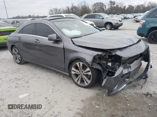 2018 Mercedes-Benz CLA with VIN WDDSJ4EB1JN527580, listed as a IAAI auction lot 41257862 with 65,622 mi miles. Bid and sale history available at carsss.com. Image 1.