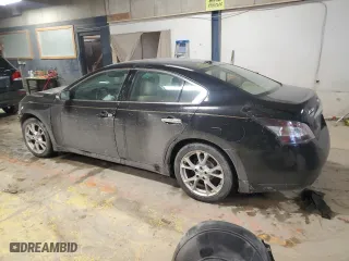 2012 Nissan Maxima 3.5 S with VIN 1N4AA5AP3CC856718, listed as a Copart auction lot 46219245 with 140,563 mi miles and Salvage Title. Bid and sale history available at carsss.com. Image 2.