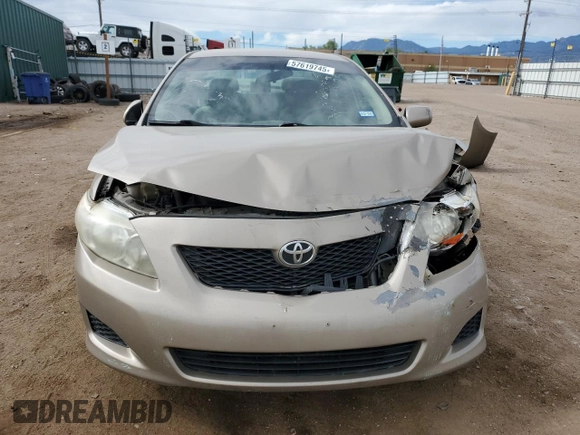2010 Toyota Corolla с VIN 1NXBU4EEXAZ284087, выставлен на аукционе Copart как лот 57619745 с пробегом 204 943 миль миль и Списание • Salvage title. История ставок и продаж доступна на DreamBid. Изображение 5.
